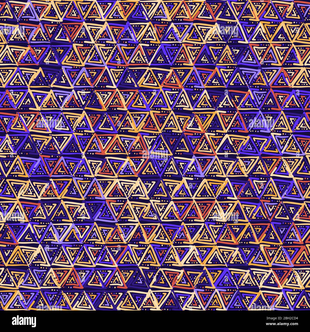 Motivo a campione geo trendy e senza cuciture Illustrazione Vettoriale