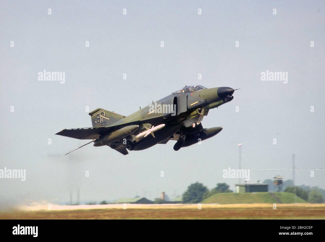 - cacciabombardiere McDonnel Douglas F-4F Phantom II della Aviazione militare Tedesca - McDonnel Douglas F-4F Phantom II combattente-bombardiere della Deutsche Luftwaffe Foto Stock