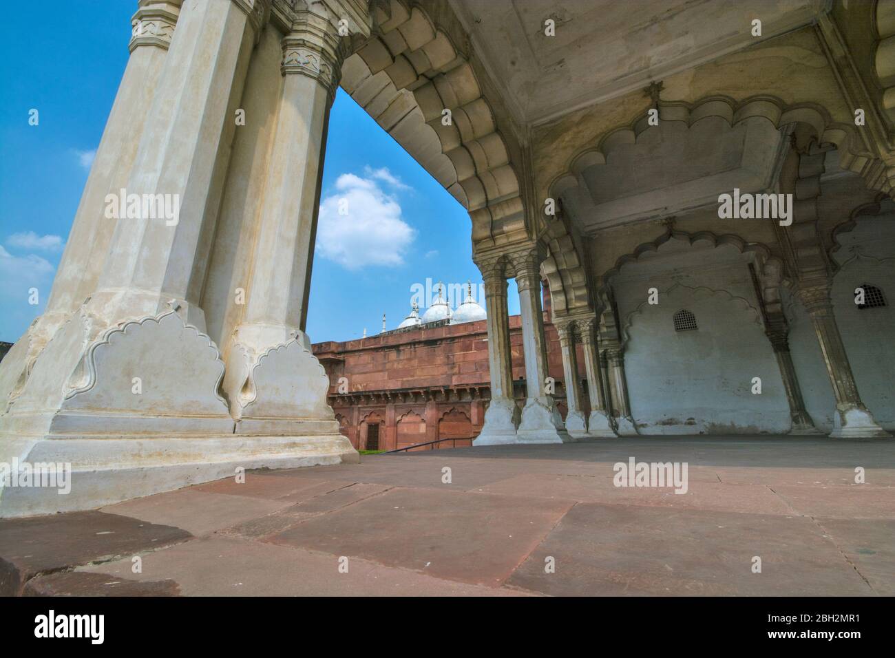 dewani aam al forte di agra Foto Stock