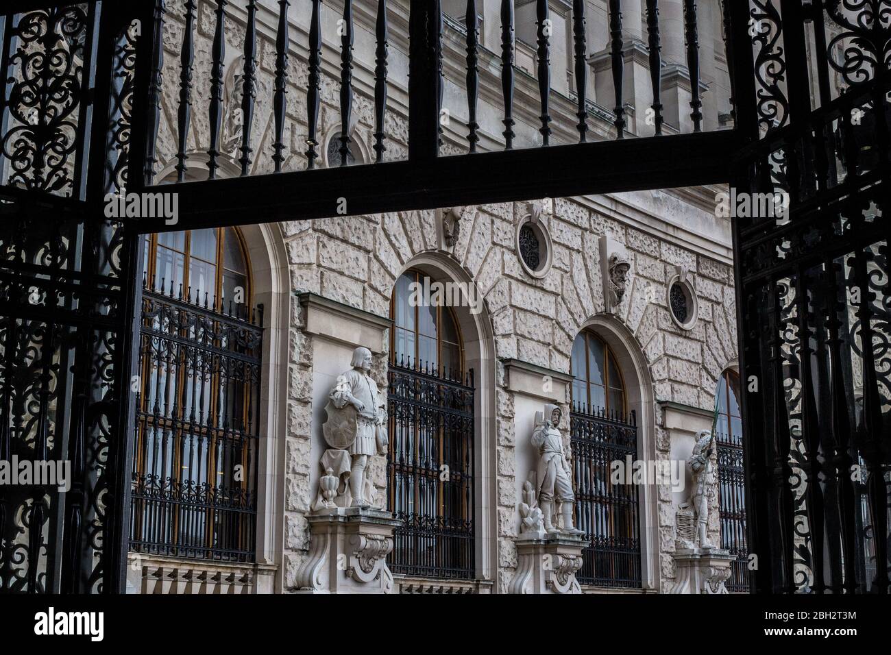 Vienna, Austria - 6 giugno 2019: Facciata del Palazzo Imperiale di Hofburg, Vienna Foto Stock