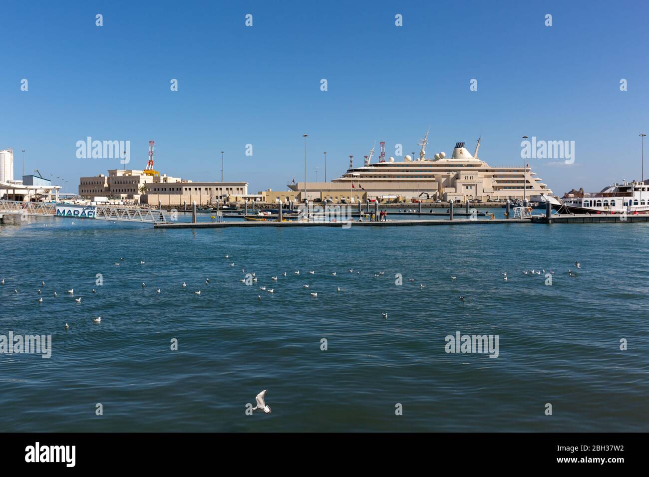 Mutrah Bay, Mascate, Oman Foto Stock