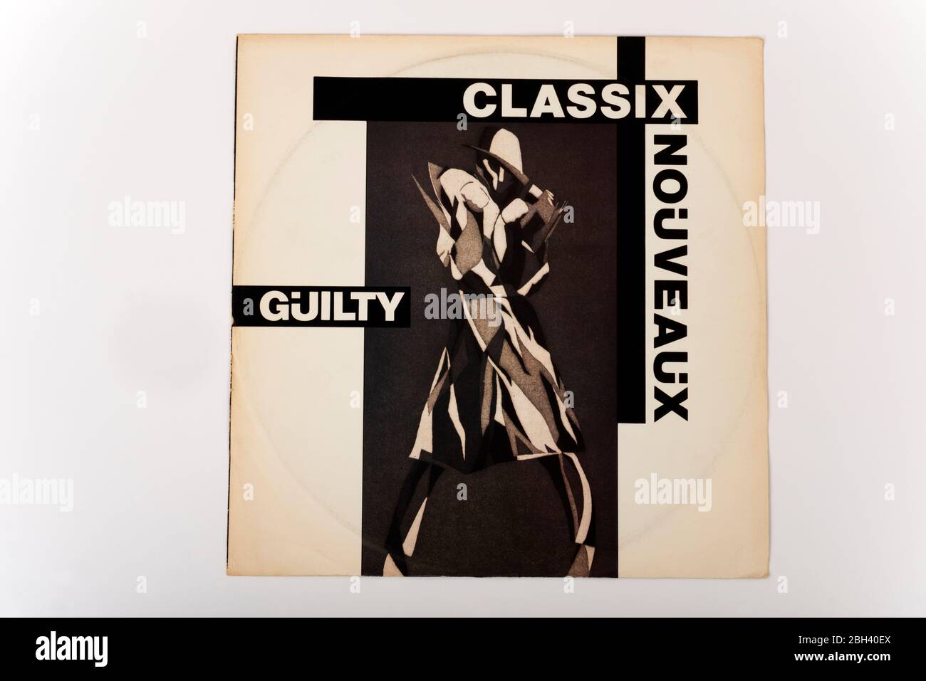 Classico nouveaux colpevole 12 pollici singolo Foto Stock
