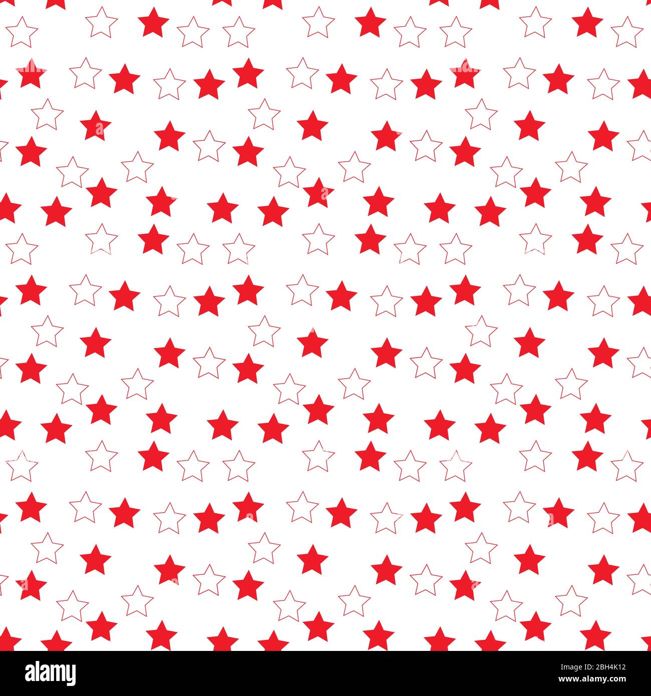 Schema geometrico senza giunture astratto vettoriale con stelle. Sfondo colorato. Carta da imballaggio. Stampa per interni e tessuti. Backgro colorato per bambini Illustrazione Vettoriale