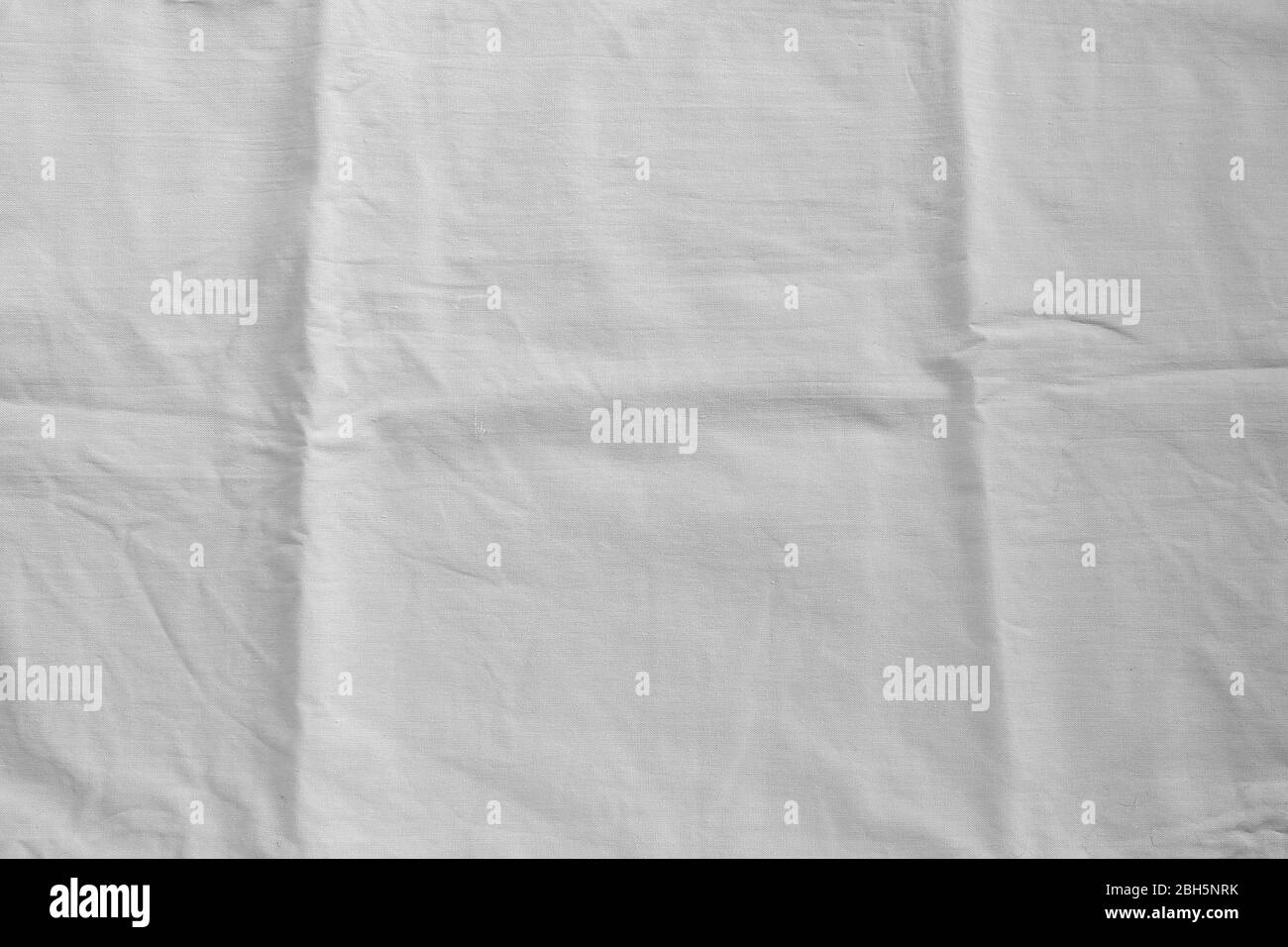 Tessuto bianco grigio lino cotone per la carta da parati design. Tessitura cotone sfondo texture. Foto Stock