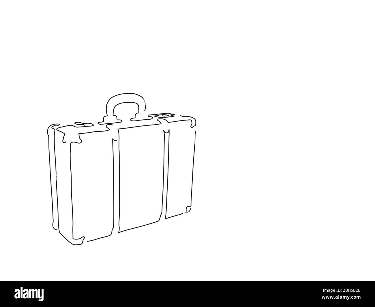 Persone che viaggiano disegno di linea, disegno di illustrazione vettoriale. Illustrazione Vettoriale