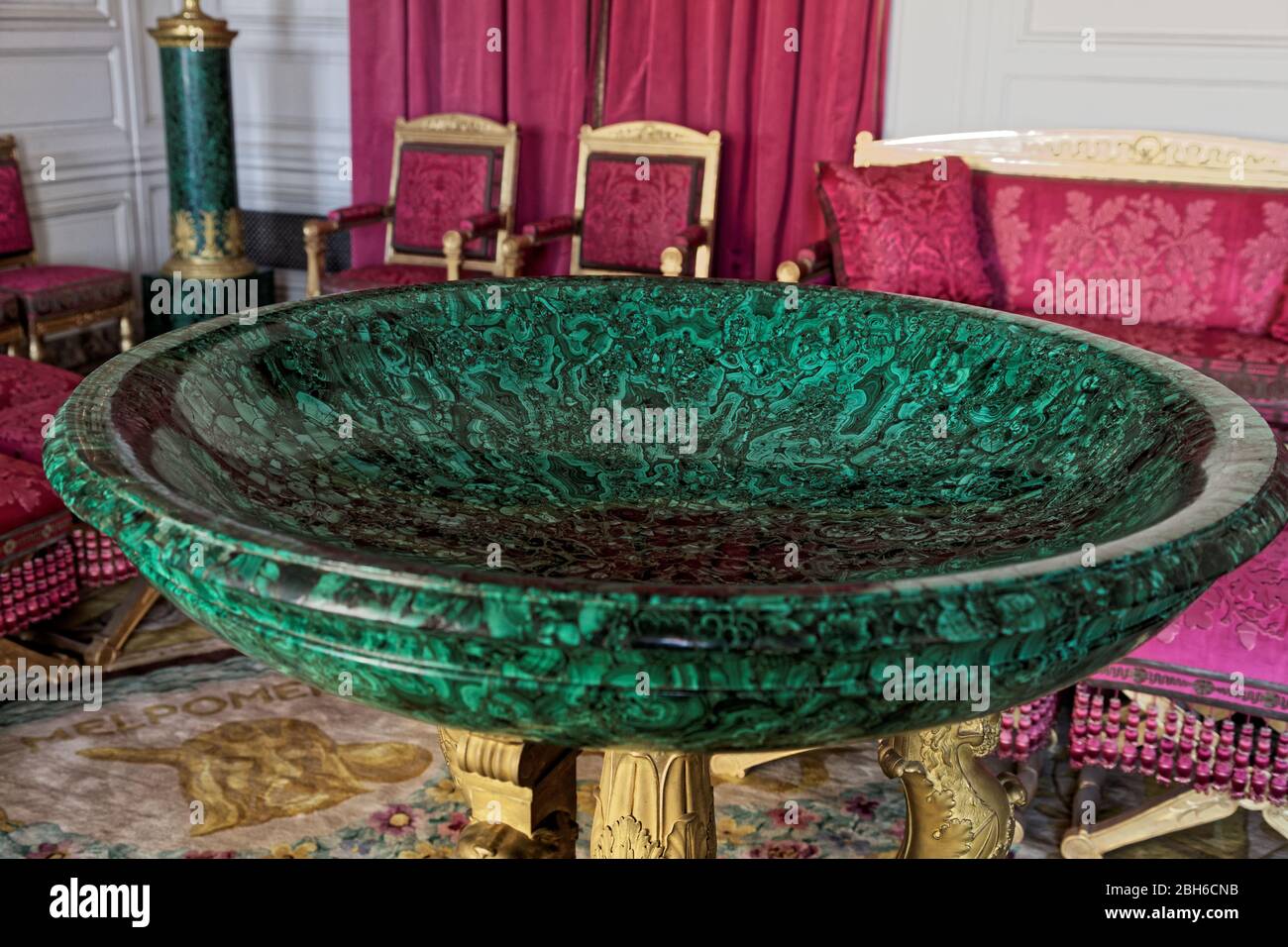 Il Grand Trianon, Reggia di Versailles - Château de Versailles, Francia - conosciuta come la casa di Maria Antonietta Foto Stock