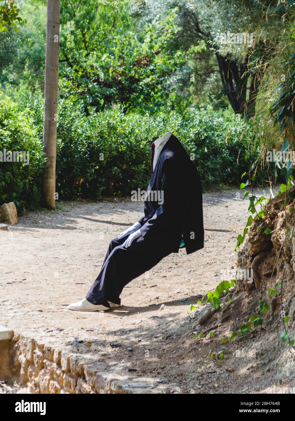 Fare soldi senza testa Foto Stock