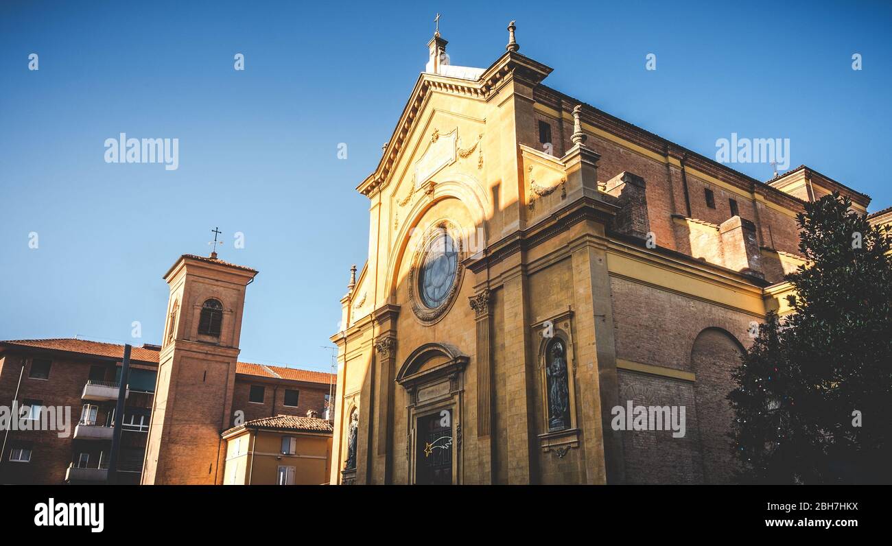 Bologna luoghi di interesse dell'Emilia Romagna - Italia - la chiesa di San Paolo di Ravone Foto Stock