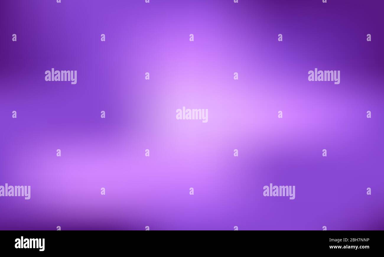 Sfondo viola vuoto e astratto con sfumatura che va dal buio alla luce. Lo sfondo è vuoto con spazio per la copia di testo, logo e tutti gli usi. Illustrazione Vettoriale