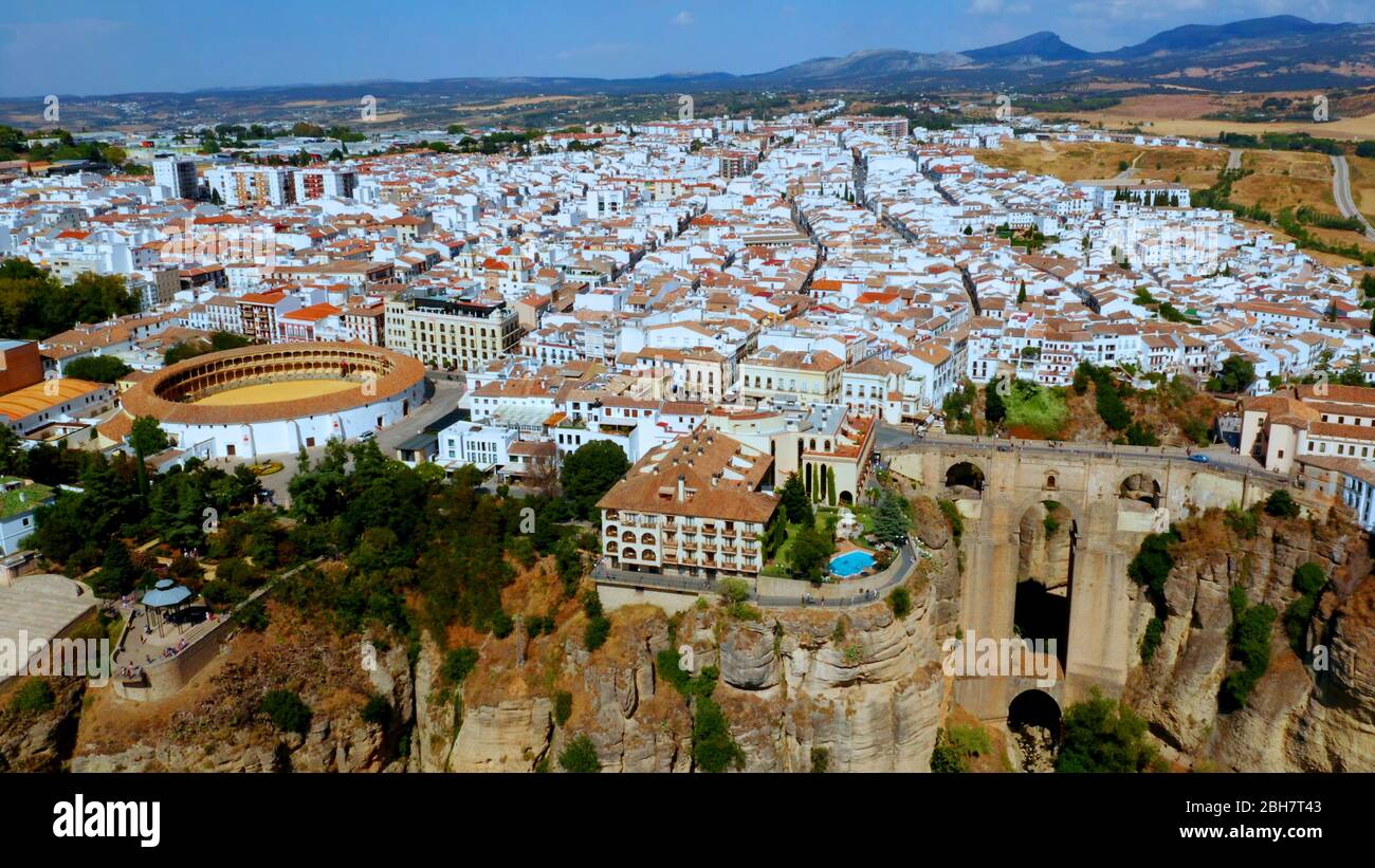 GOLA DI EL TAJO, RONDA,SPAGNA, 2019 Foto Stock