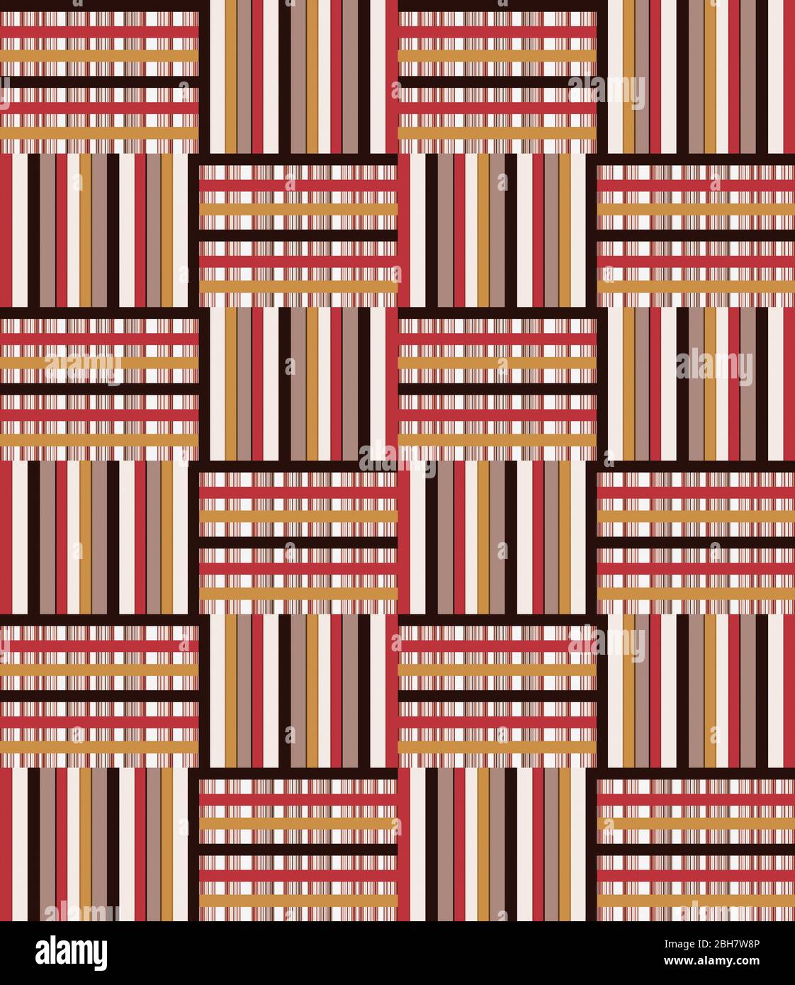 Seamless design geometrico sfondo pattern Foto Stock Seamless design geometrico sfondo pattern Foto Stock