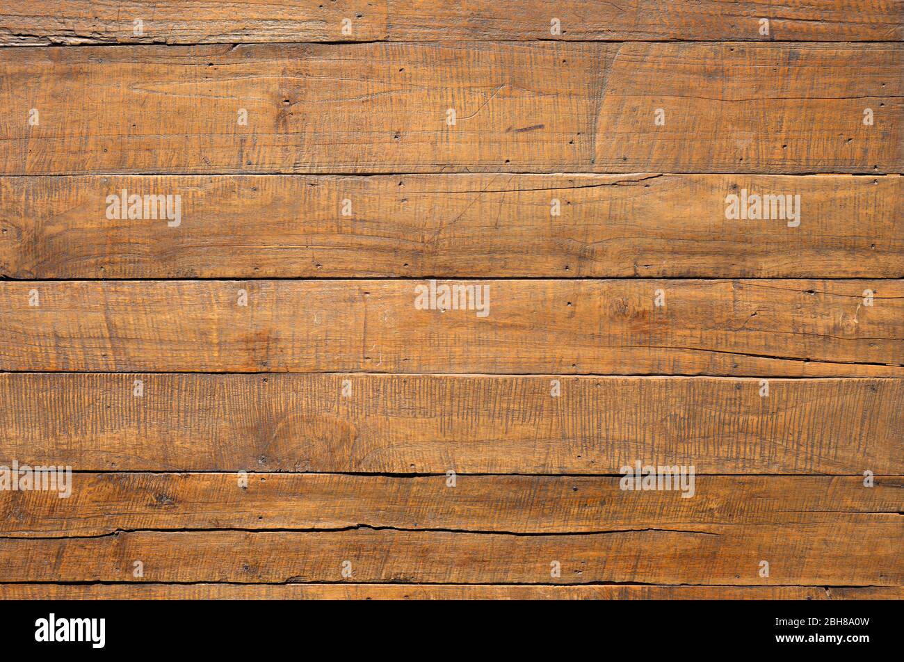 Sfondo di tavole orizzontali in legno Foto Stock