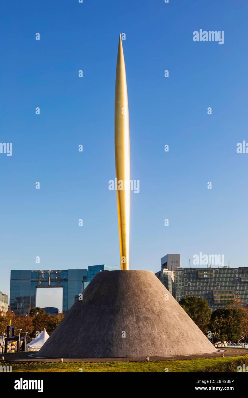 Giappone, Honshu, Tokyo Tokyo città del litorale, Odaiba, la fiamma della libertà Foto Stock