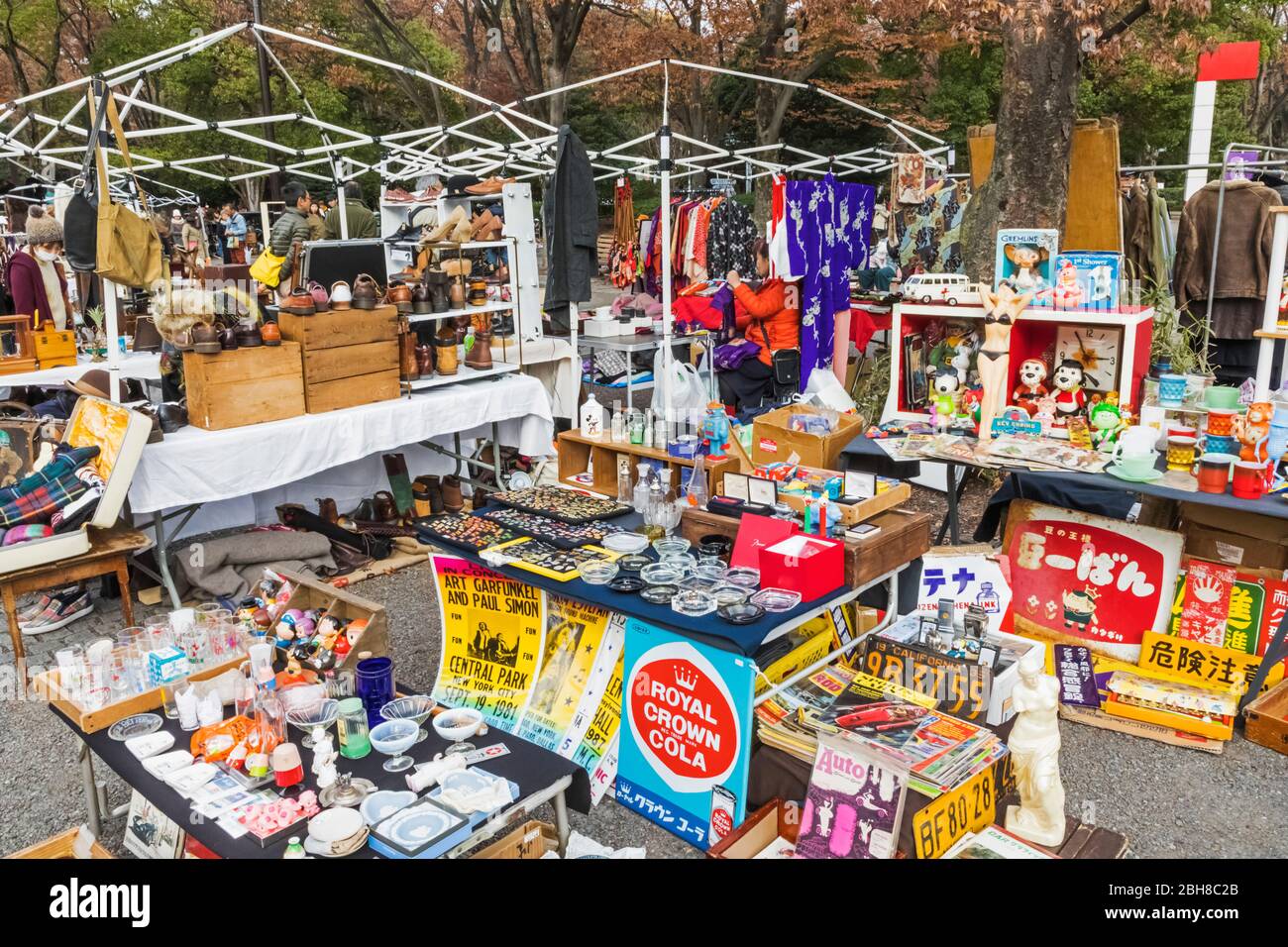 Giappone, Honshu, Tokyo, Yoyogi Park Oedo Mercato di Antiquariato Foto Stock
