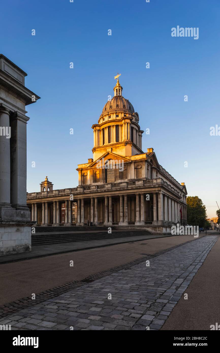 Inghilterra, Londra Greenwich, Old Royal Naval College Foto Stock