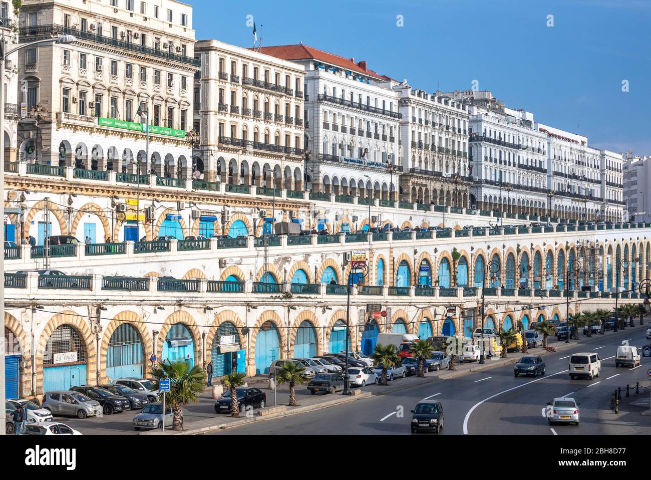 Argelia, Argel città, centro, fronte acqua Foto Stock