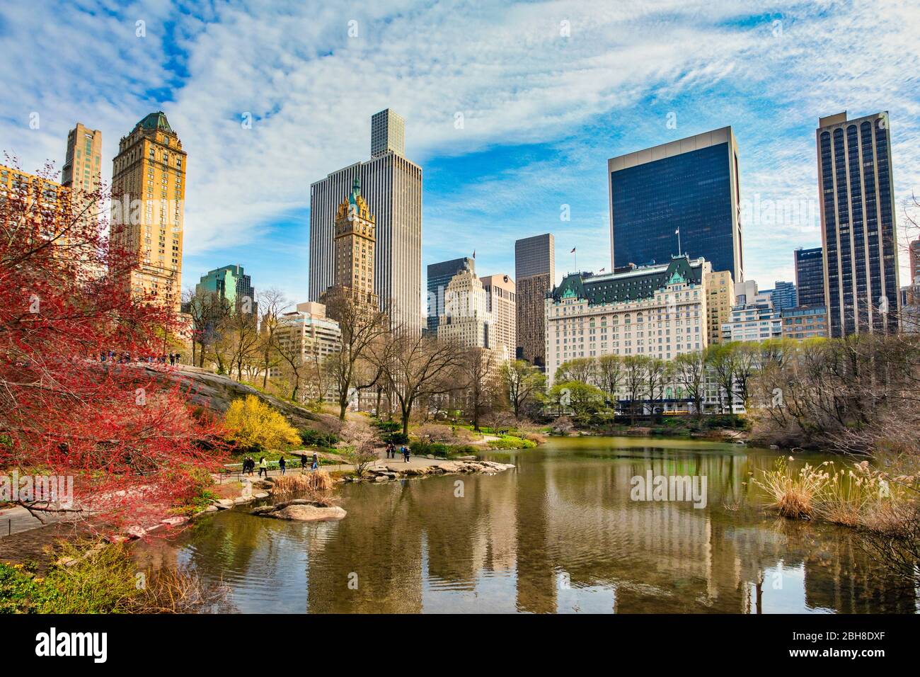 Stati Uniti d'America, New York City, Manhattan Central Park Foto Stock