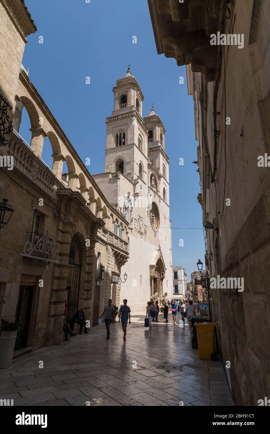 Italien, mezzogiorno, Apulien / Puglia, Murge, Altamura, Cattedrale di Santa Maria Assunta Foto Stock