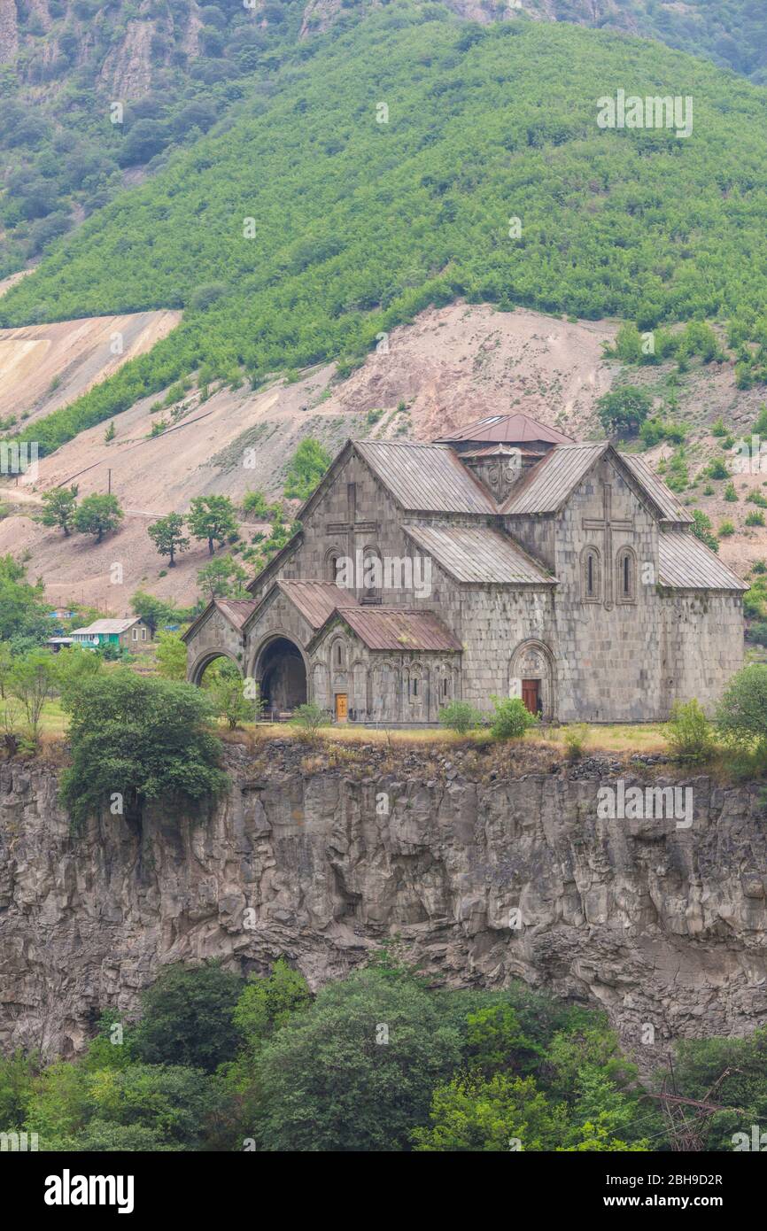 Armenia, Debed Canyon, Akhtala, Akhtala chiesa del XIII secolo, esterna Foto Stock