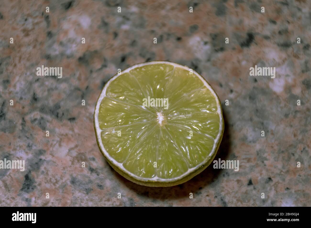 Tagliare Lime Foto Stock