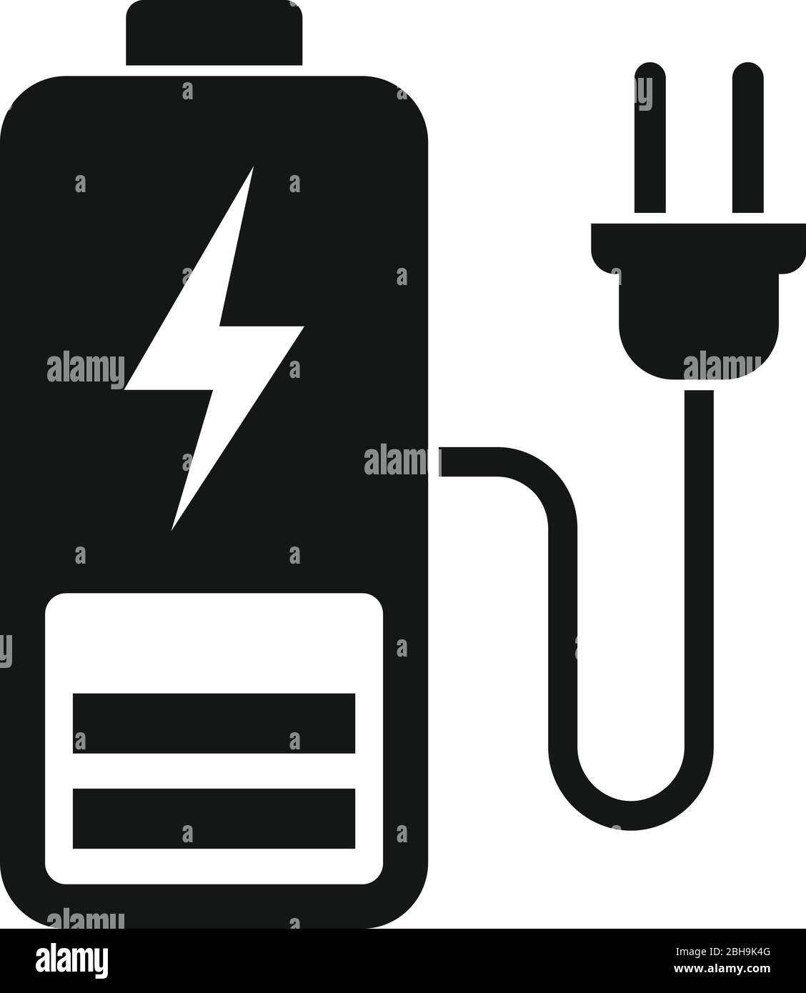 accumulatore di energia batteria caricabatterie concetto 26322080 Arte  vettoriale a Vecteezy