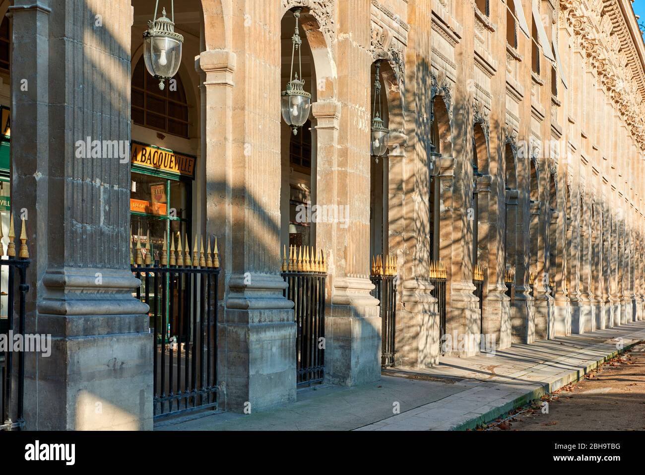 Galleria del Palais Royal, Parigi, Francia Foto Stock