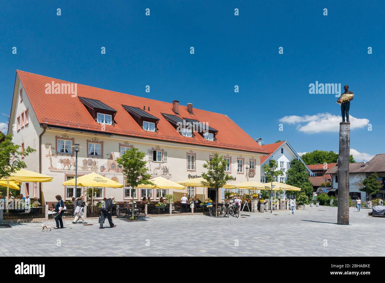 Germania, Baviera, Diessen, Ammersee, mercato Foto Stock