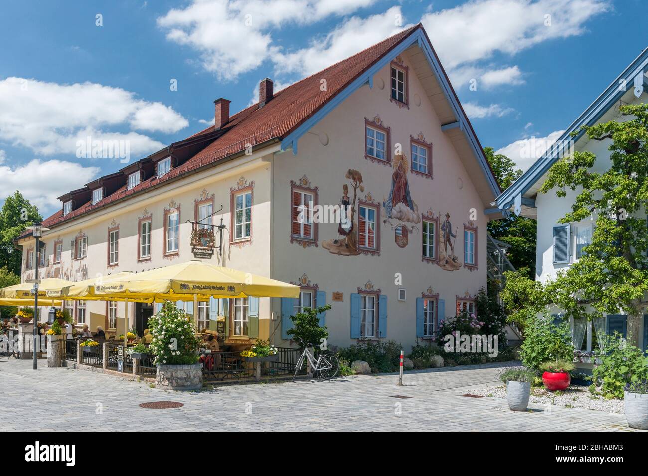 Germania, Baviera, Diessen, Ammersee Foto Stock