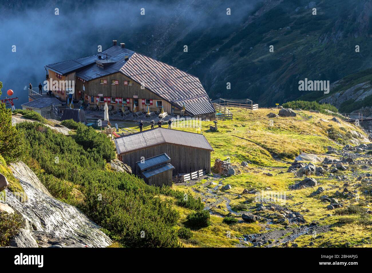 Europa, Austria, Tirolo, Neustift im Stubaital, Foto Stock