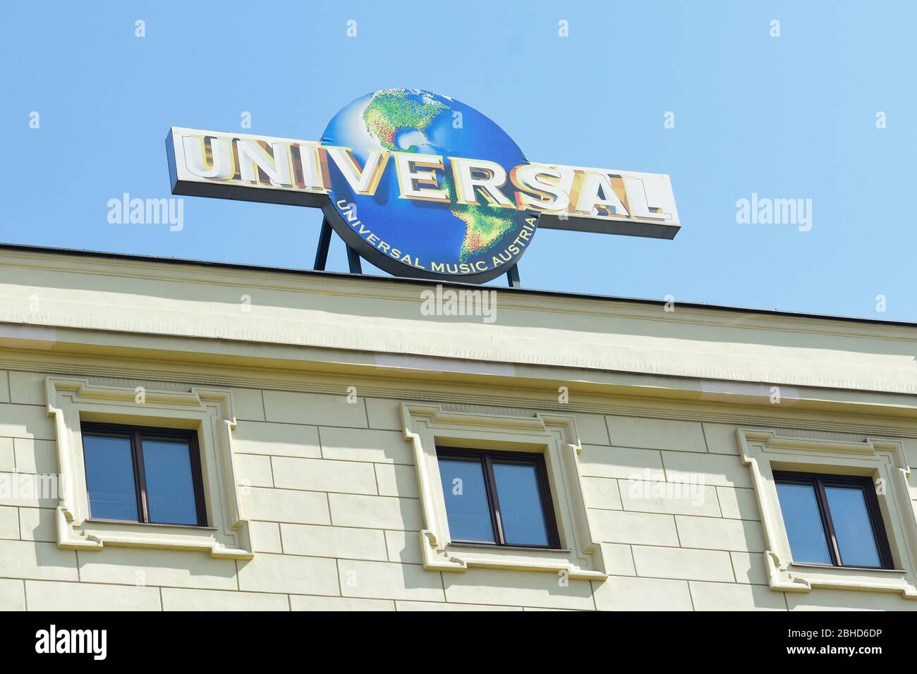 Vienna, Austria. Gruppo musicale universale di Vienna Foto Stock