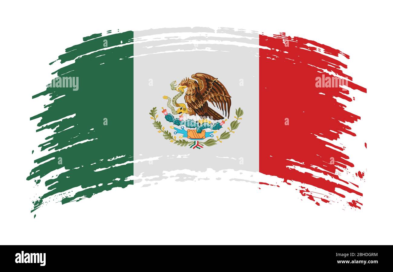 BANDIERA MESSICO 45X30CM - BANDIERINA MESSICANA 30 x 45 cm cordicelle - AZ FLAG EUR 15,24 - IT