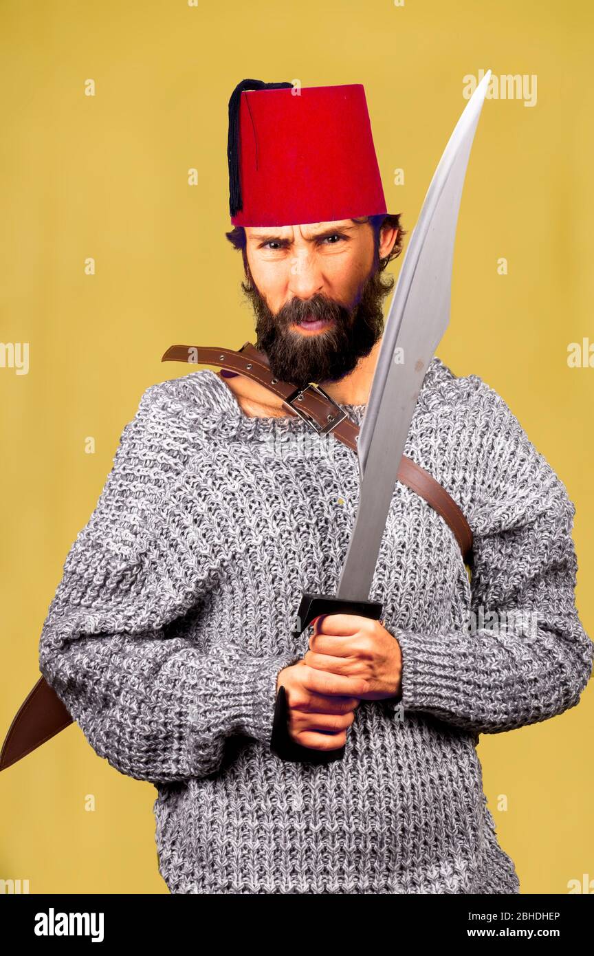 la figura araba Foto Stock