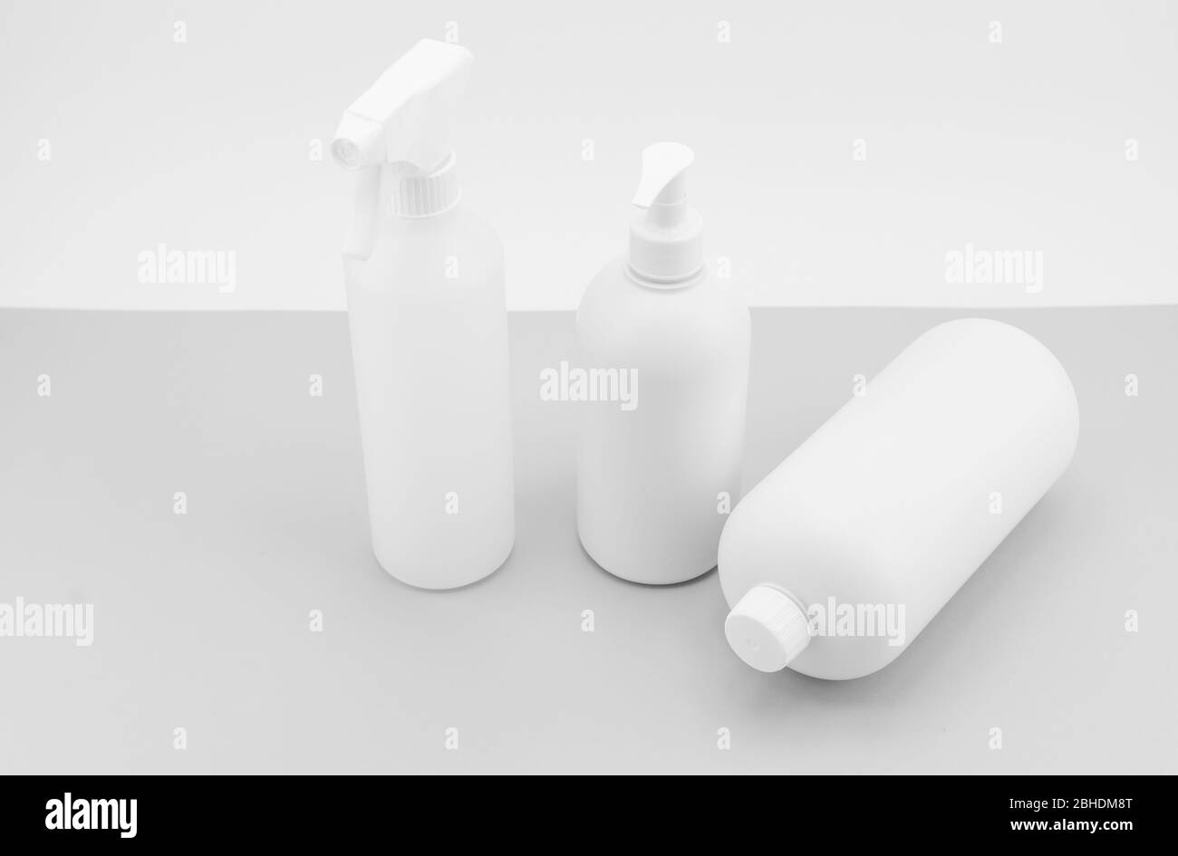 materie plastiche - concetto di inquinamento plastico Foto Stock