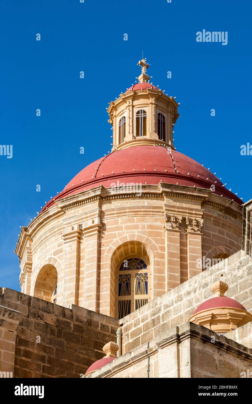 Il Santuario della Nostra Signora di Mellieha, Mellieha, Malta Foto Stock