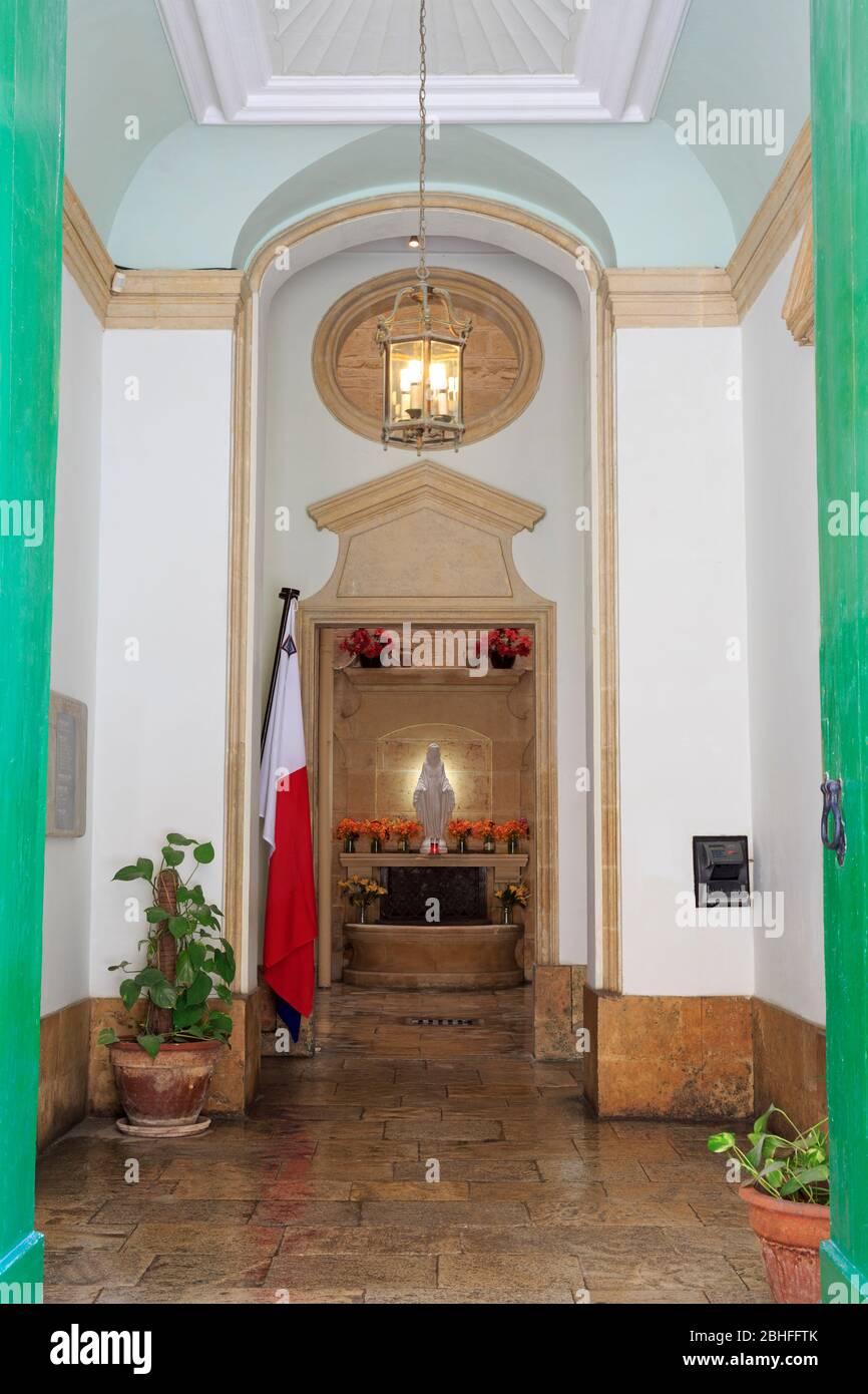 Merchant's Street, Valletta, Malta, Europa Foto Stock