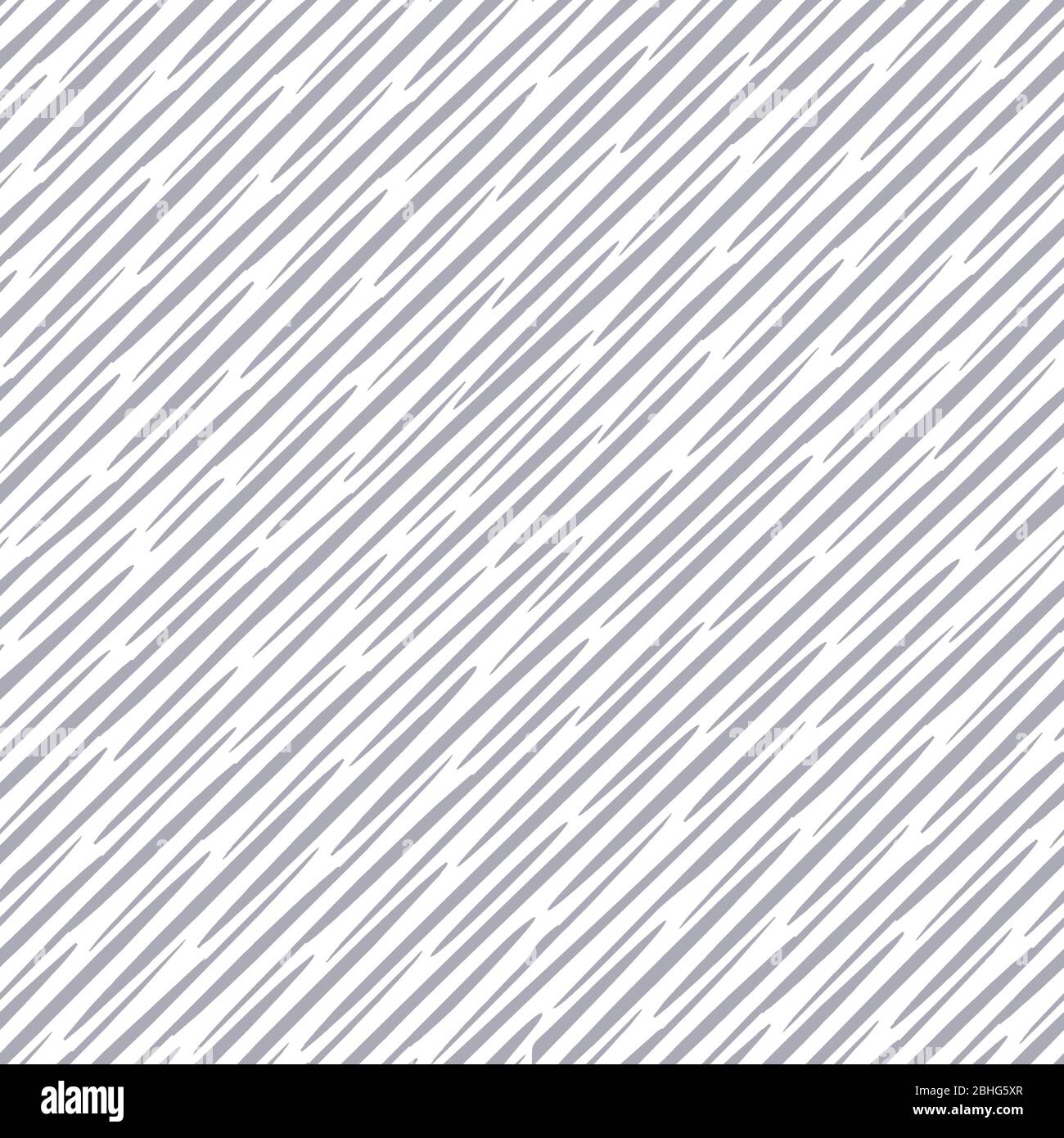 Diagonale grigio pastello varie corse parallele di lunghezza e spessore diversi astratto sfondo senza giunture bianco e grigio superficie geometrica modello. Illustrazione Vettoriale