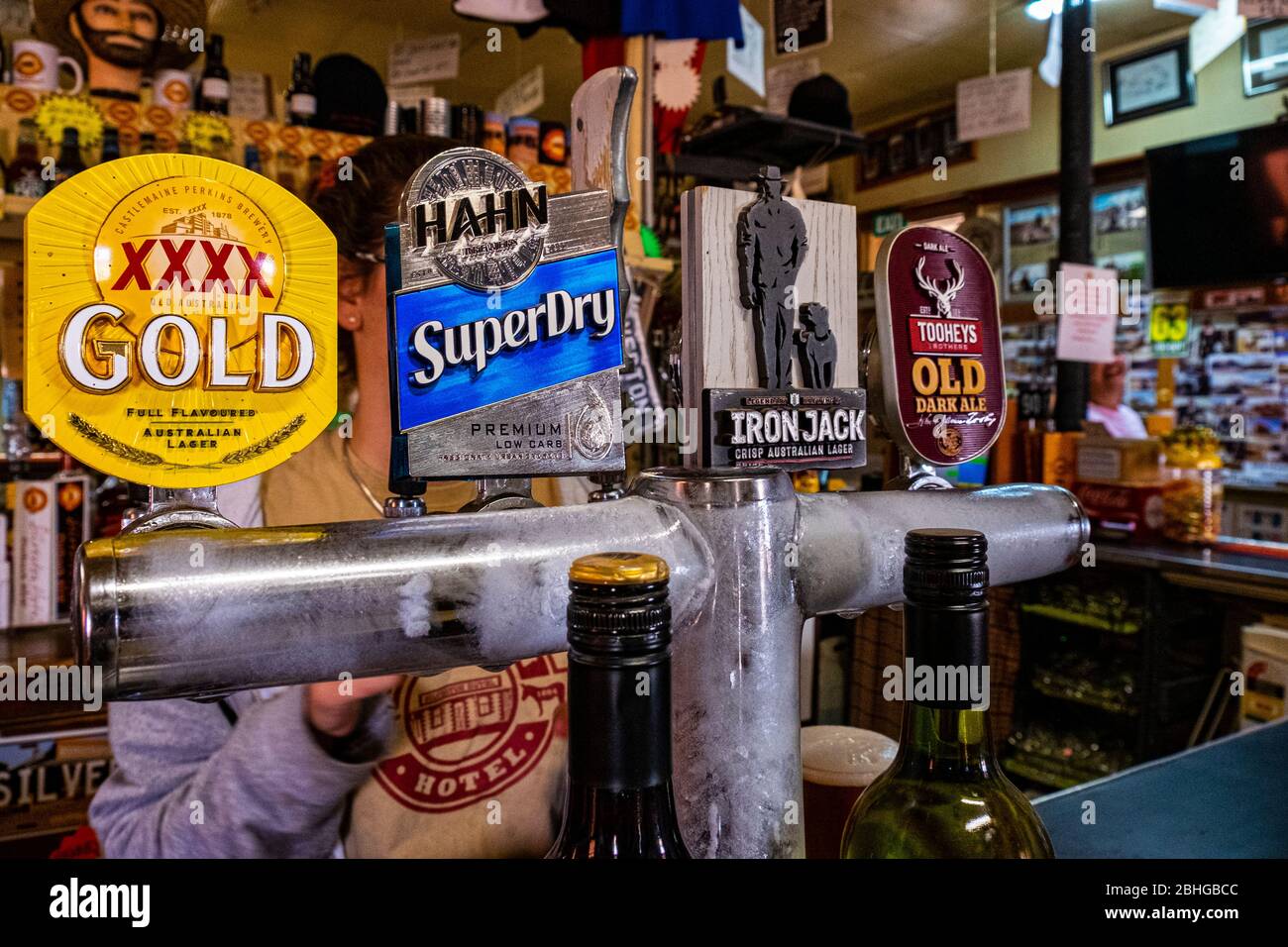 Silverton City, Broken Hill, NSW Outback, Australia. Foto Stock