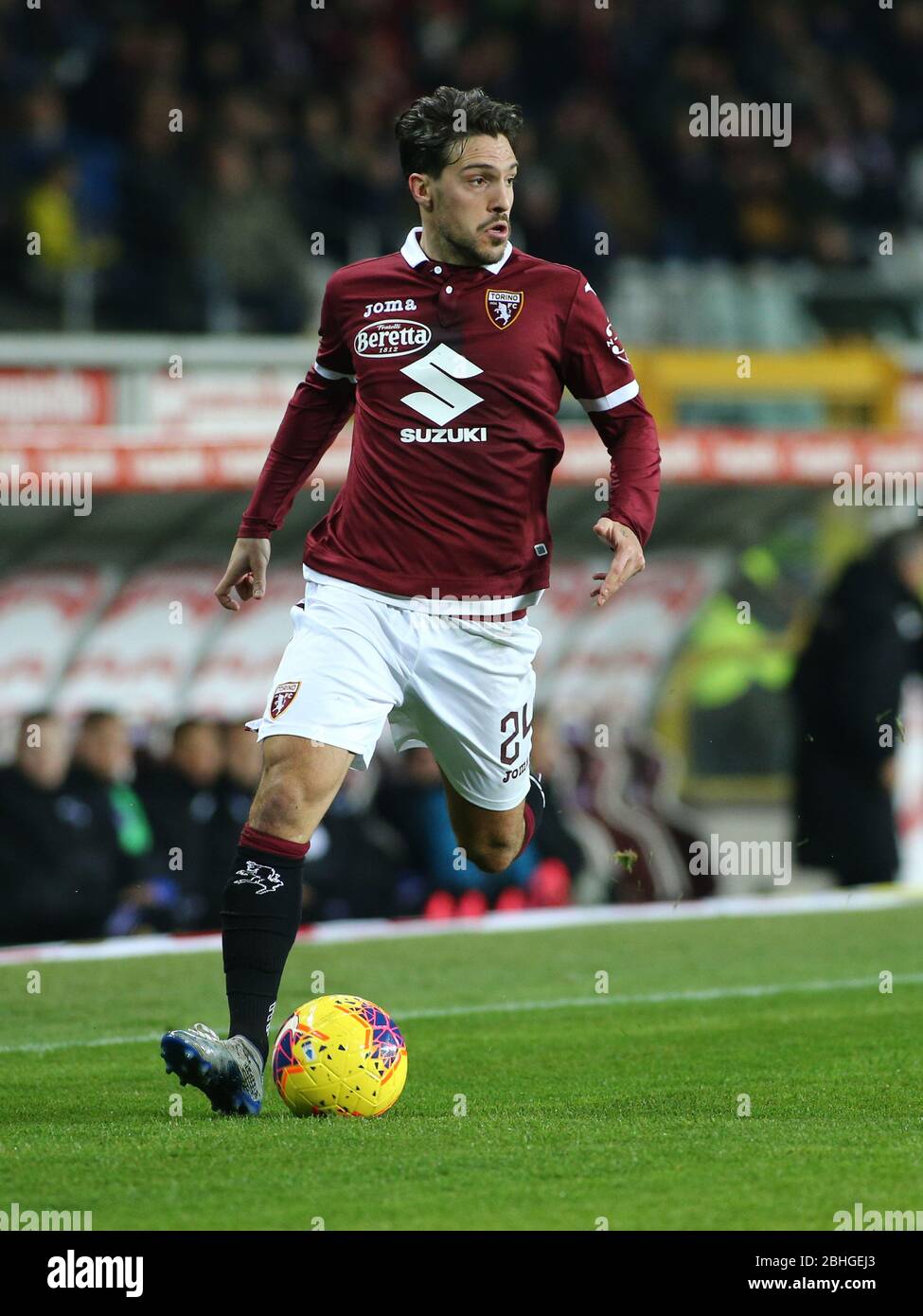 Torino, Italia. 1 gennaio 2020. Torino, 01 gen 2020, Simone Verdi (Torino) durante - Credit: LM/Claudio Benedetto Credit: Claudio Benedetto/LPS/ZUMA Wire/Alamy Live News Foto Stock