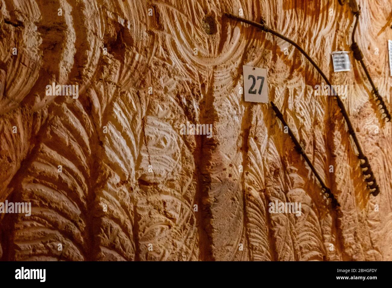 Coober Pedy, Australia Meridionale, Australia. Coober Pedy è una città nel nord dell'Australia meridionale, a 846 km (526 mi) a nord di Adelaide sulla Stuart Highway. IO Foto Stock
