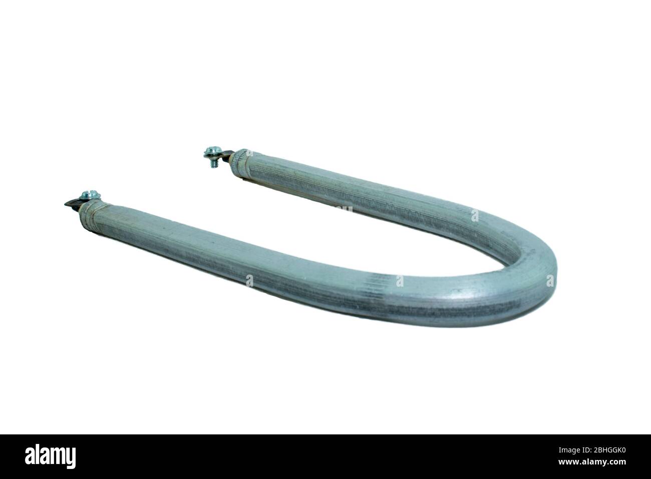 Elemento riscaldante della pressa per ferro Foto Stock