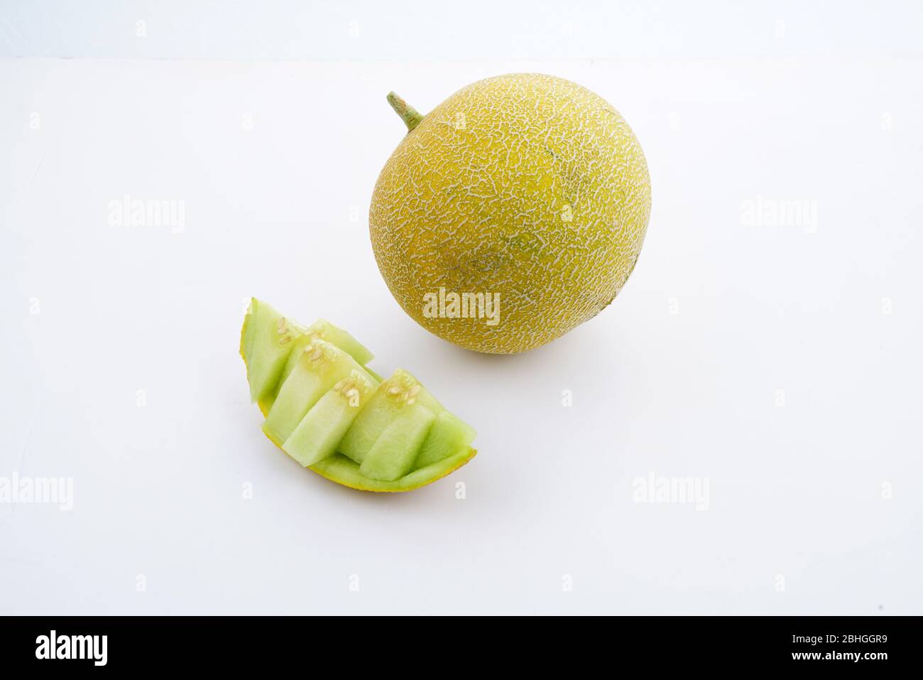 foto di brodo di frutta melone Foto Stock