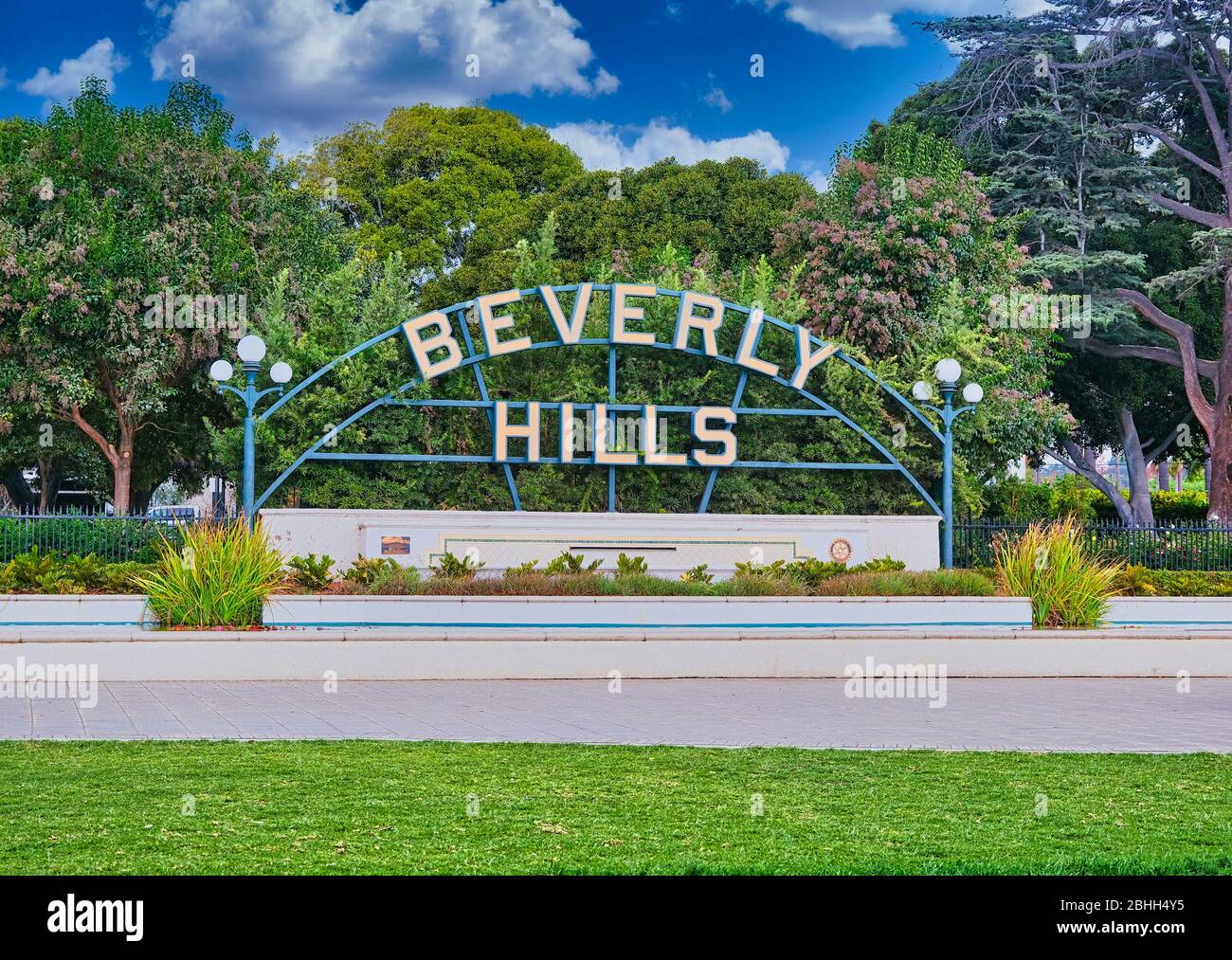 Beverly Hills segno Foto Stock