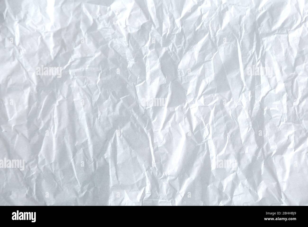 carta bianca riciclata con grana sbriciolata Foto Stock