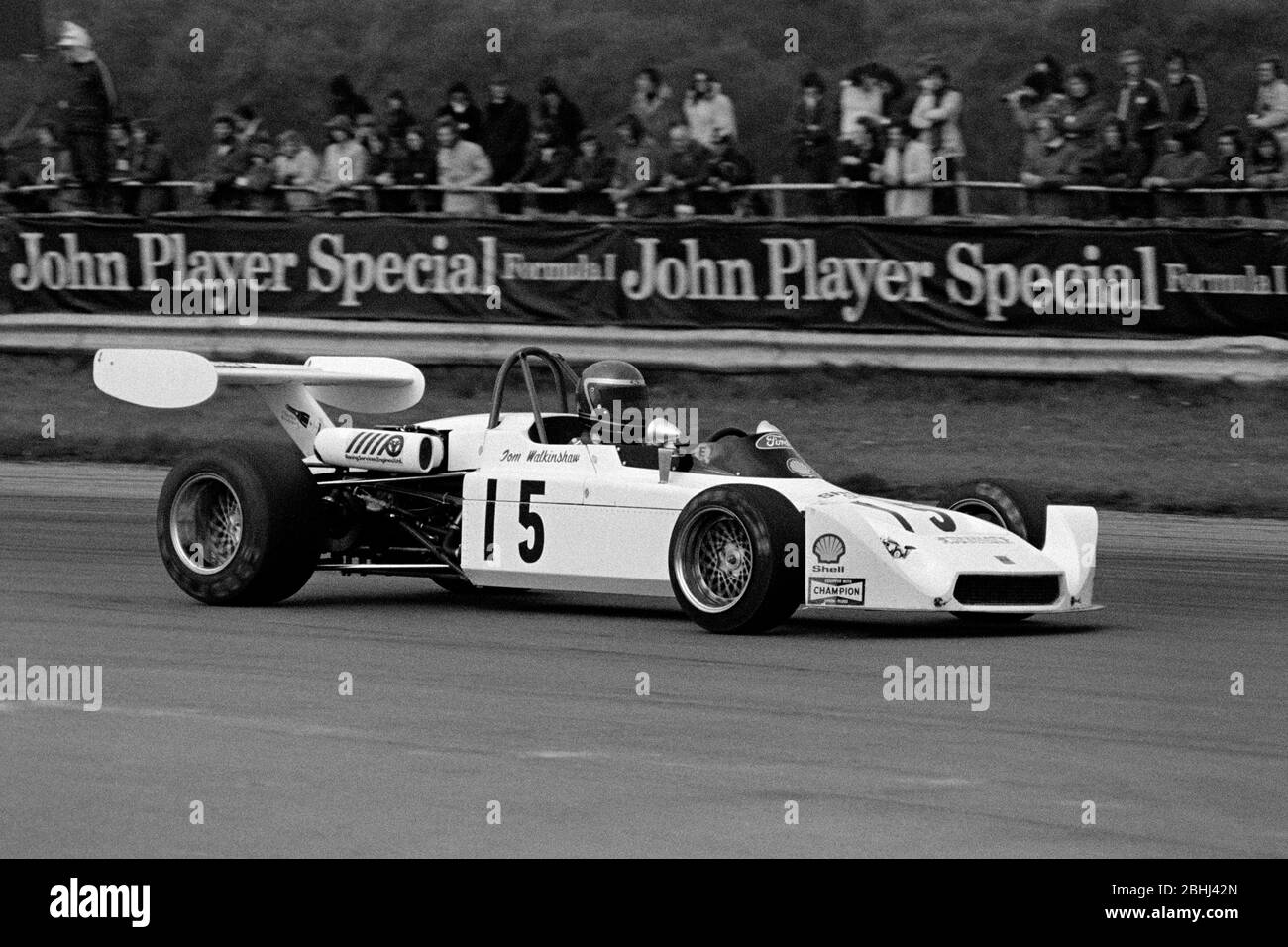 Tom Walkinshaw John Player Formula Atlantic Series Foto Stock