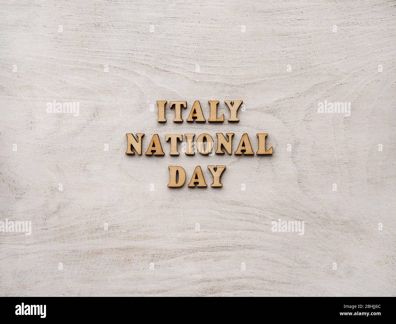 Giornata Nazionale Italiana. Festa della Repubblica Italiana Foto Stock