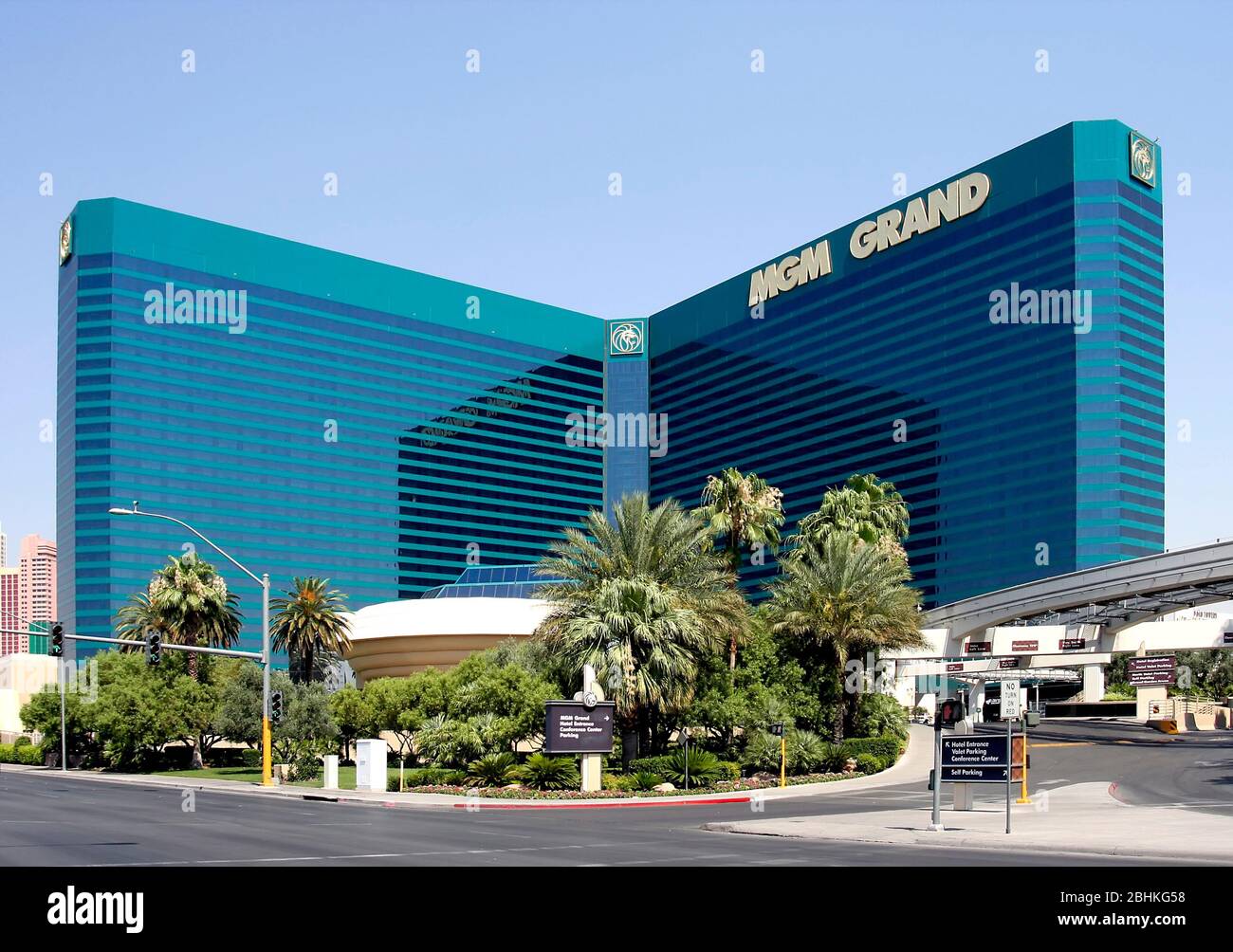 MGM Grand Las Vegas, Nevada, Stati Uniti Foto Stock