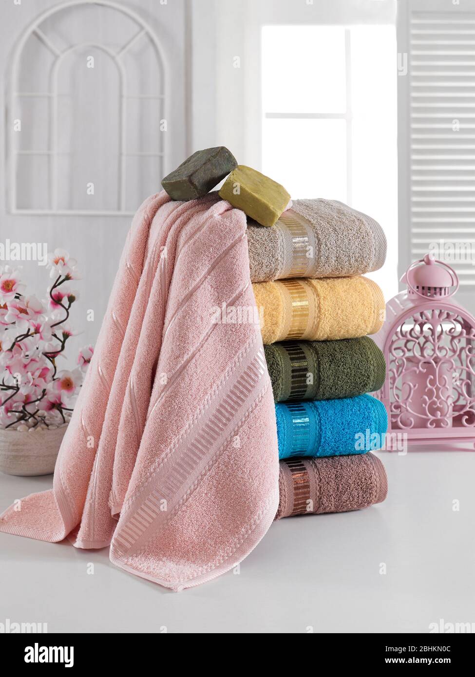 Asciugamani foto stock Foto Stock