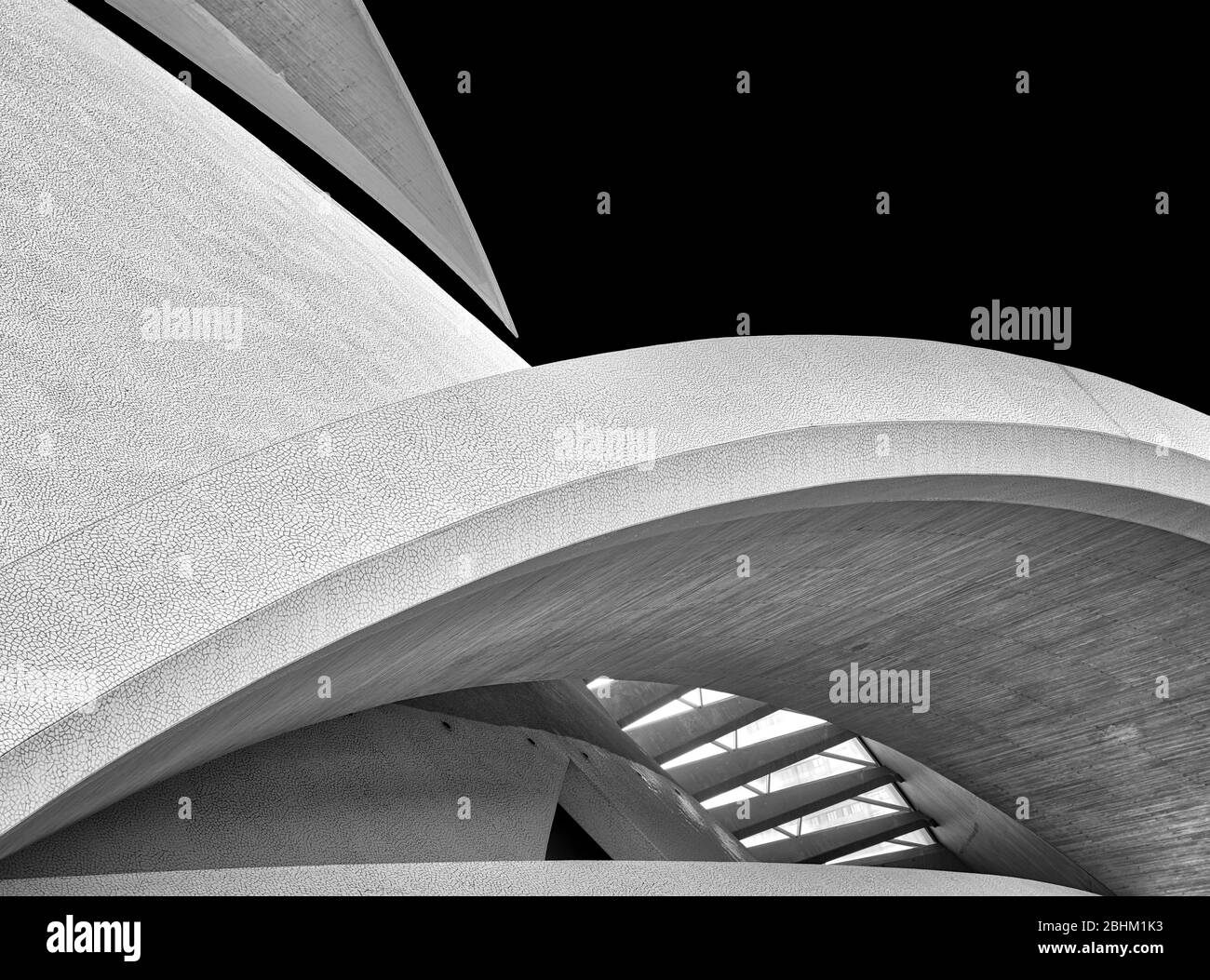 Tenerife Adan Martin Auditorium a Santa Cruz, Isole Canarie, post processato in HDR Foto Stock