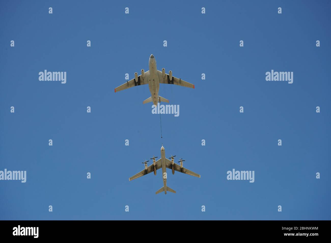 Parata militare a Mosca Foto Stock