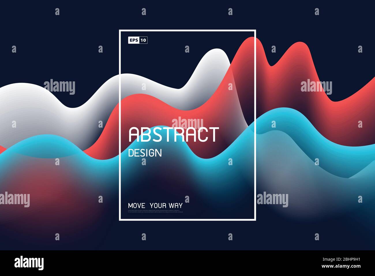 Astratta scienza colore linea tecnologia design di texture grafica sfondo ondulato. Da utilizzare per annunci, poster, modelli, stampa. Illustrazioni vettori10 Illustrazione Vettoriale